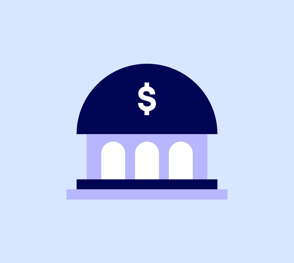 Illustration of a bank.