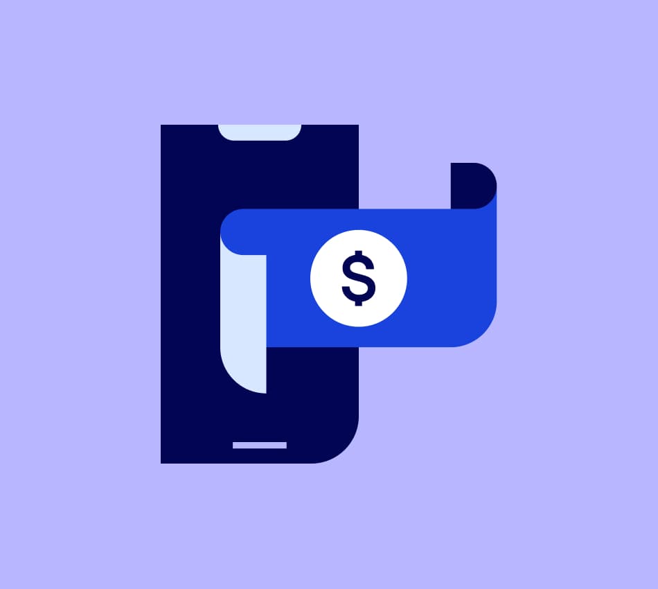Phone with money