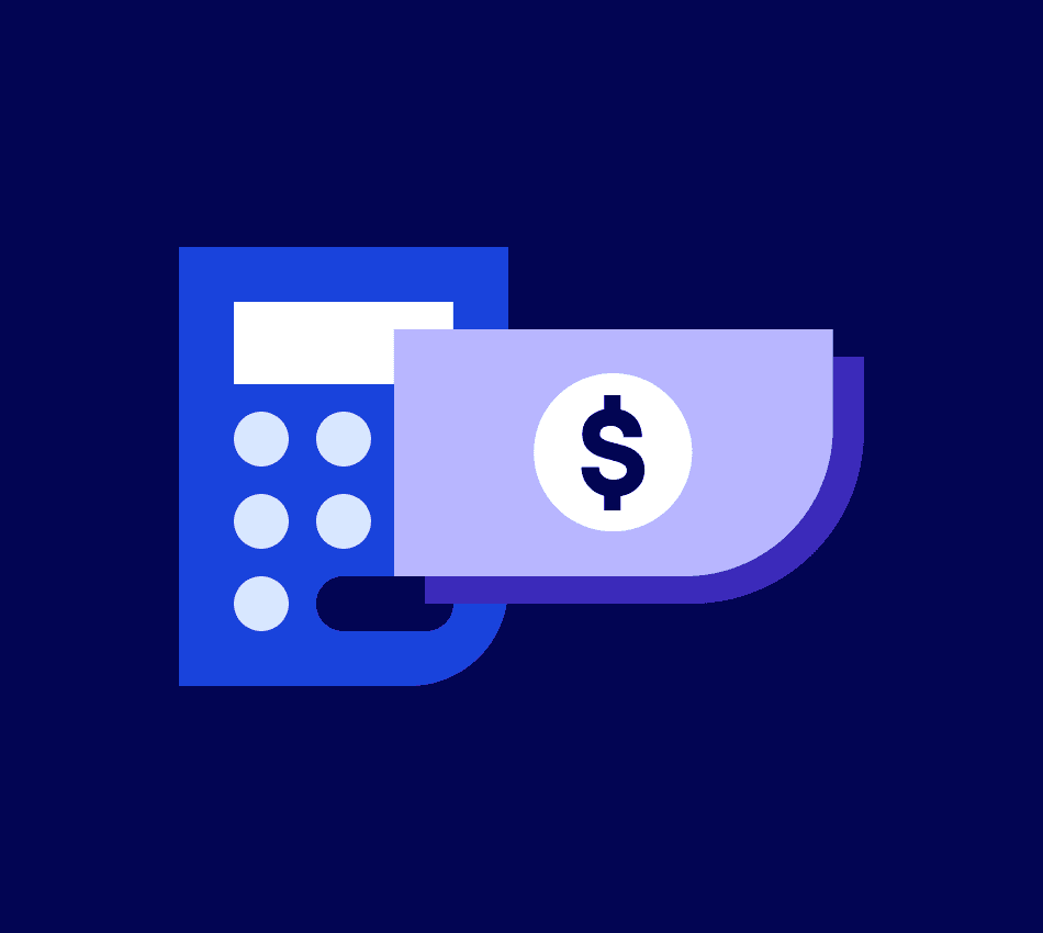 Illustration of a payment fee calculator