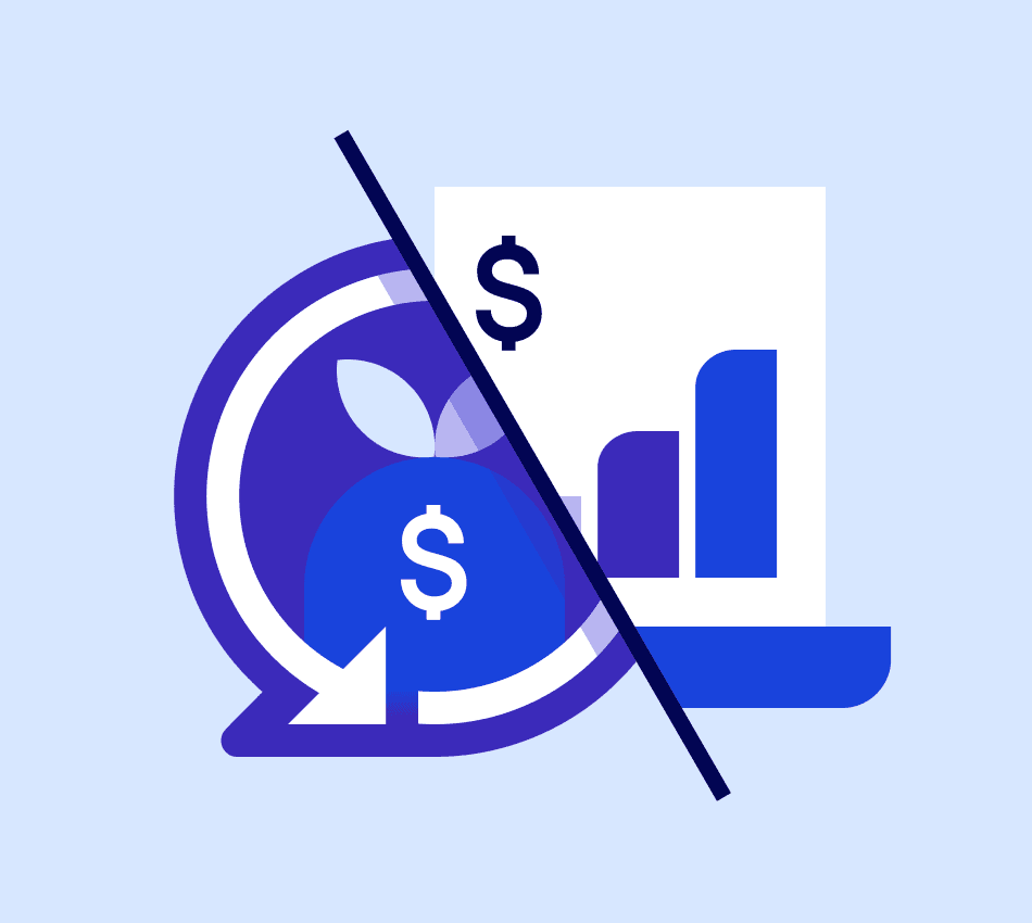 Illustration of a business line of credit vs a term loan