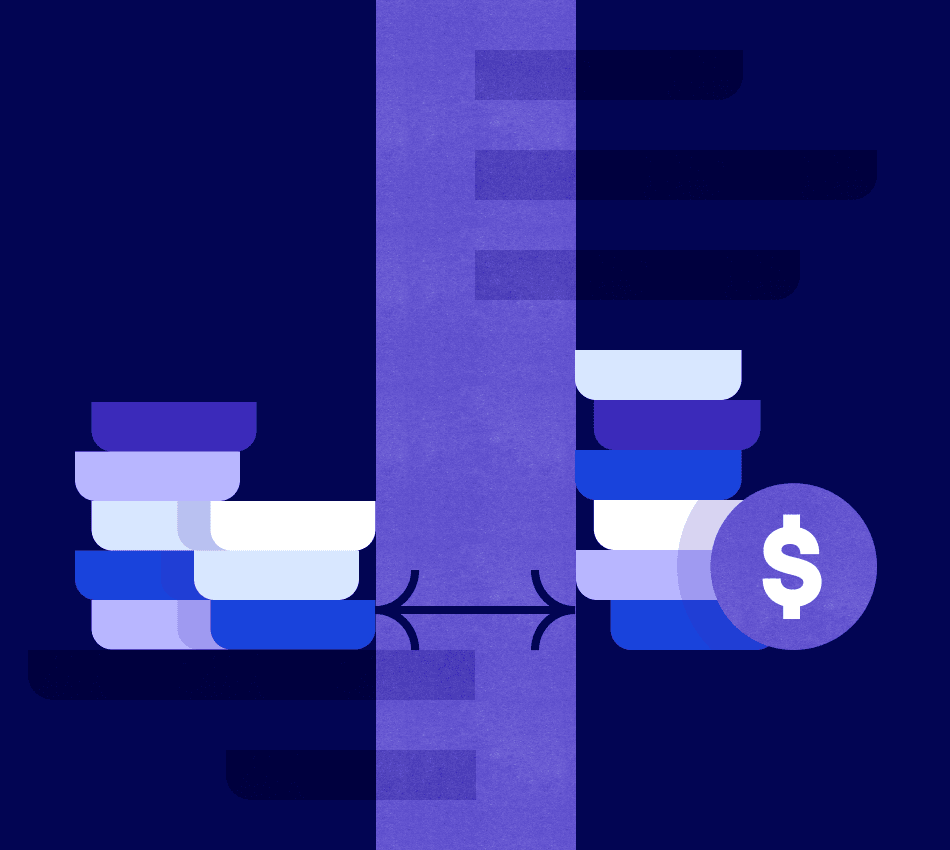 Illustration of late payment gaps in small business, which can impact cash flow, payroll, and more.