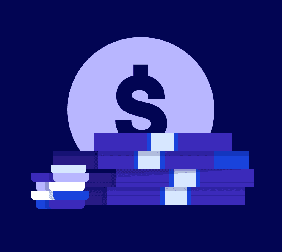 Illustration of cash flow management for small businesses