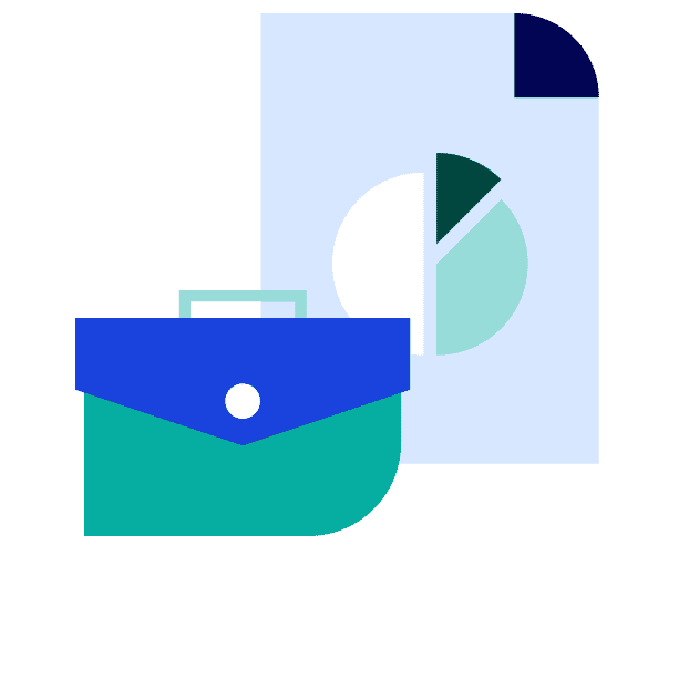 Bluevine company logo featuring a lowercase "b"