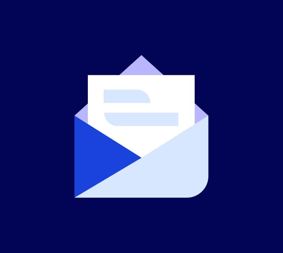 Illustration of an article in an envelope.