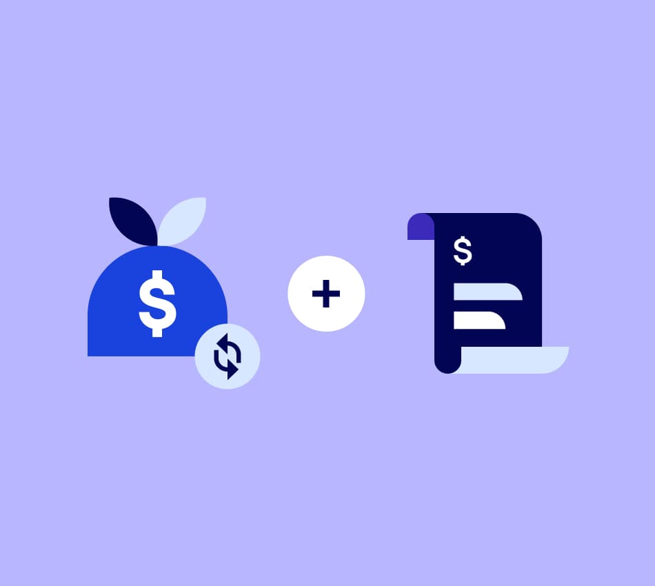 Illustration of a line of credit working together with an SBA loan to help a business grow.