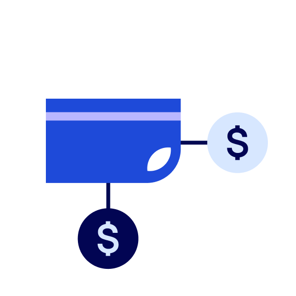 How to connect an external bank account.